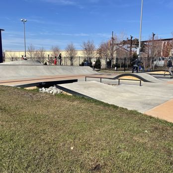 Berry Lane Park - Plaza lower gap to pool area - Skate Parks Near Me - Jersey City, New Jersey Berry Lane Park - Plaza lower gap to pool area - Skate Parks Near Me - Jersey City, New Jersey