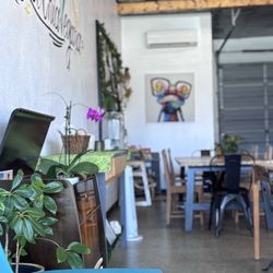 La Chia Vegana - Dining area