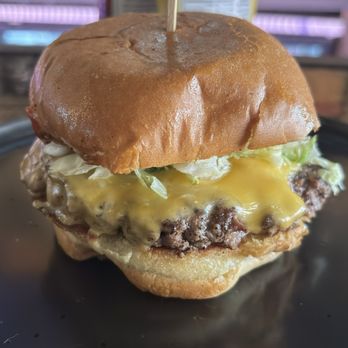 Jezebel's Saloon - Cheese Burger - Bars Near Me - Brighton, Michigan