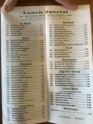 Menu photo 1 China Kitchen Alpharetta, GA