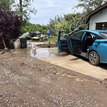 AVA Flood Restoration - Fingers crossed still on the car starting . - General Contractors Near Me