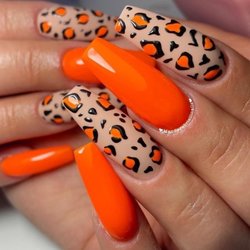 T & V Nails and Spa - My new Medium coffin acrylic nails