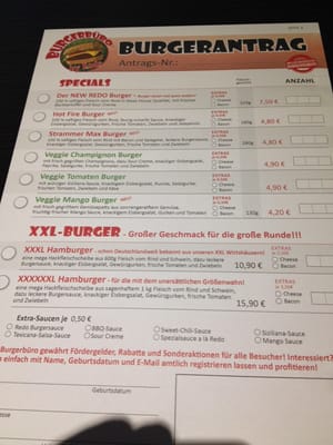 Menu photo 2 Burgerbüro Cottbus, BB
