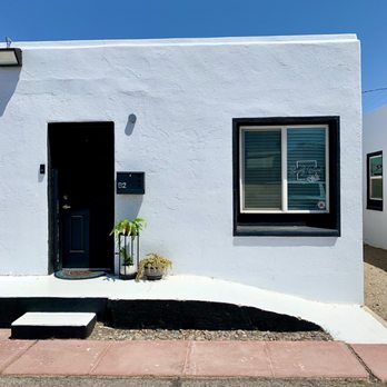 Simply Boxed AZ - a white building with a black door - Specialty Food Near Me - Yuma, Arizona Simply Boxed AZ - a white building with a black door - Specialty Food Near Me - Yuma, Arizona