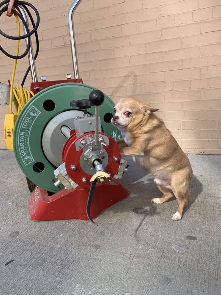 Slide of Woosh Pipe and Drain Company