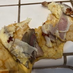 Euro Crepes - Why does my ham looook like this and smell so bad