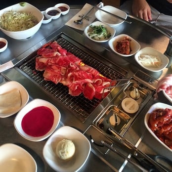 Moon BBQ - First up...brisket! - Korean Near Me - Gardena, California Moon BBQ - First up...brisket! - Korean Near Me - Gardena, California