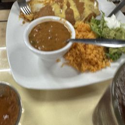 Chimichanga, Charro Beans and Rice Chimichanga, Charro Beans and Rice