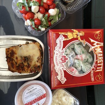 Limoncello - T-B: CAPRESE SALAD w/o/o & balsamic, veggie lasagna, boxed Amaretti cookies, frozen Vodka marinara sauce, potato salad - Sandwiches Near Me - San Francisco, California Limoncello - T-B: CAPRESE SALAD w/o/o & balsamic, veggie lasagna, boxed Amaretti cookies, frozen Vodka marinara sauce, potato salad - Sandwiches Near Me - San Francisco, California