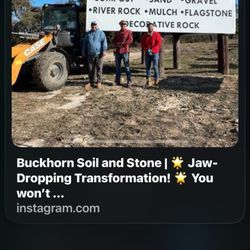 Buckhorn Soil & Stone - Rocks, soil and many other landscape materials and accessories.