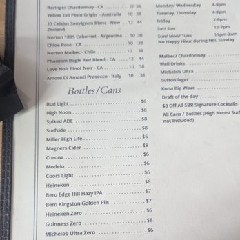 Sutton Bar Room - Menu, April 2026 - Bars Near Me - New York, New York Sutton Bar Room - Menu, April 2026 - Bars Near Me - New York, New York