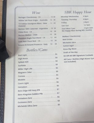 Menu photo 2 Sutton Bar Room New York, NY Menu photo 2 Sutton Bar Room New York, NY