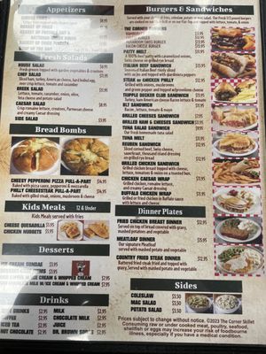 Menu photo 6 The Corner Skillet Diner Largo, FL