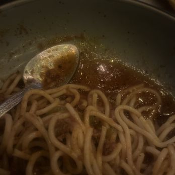 Saucy Mama's - it's basically a broth - Pizza Near Me - Big Bear Lake, California