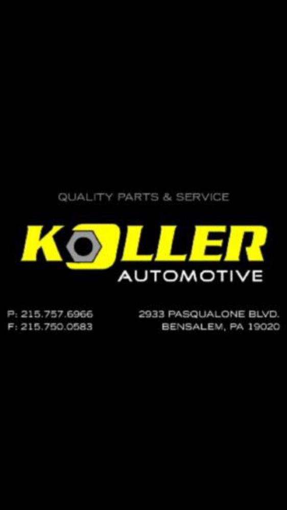 KOLLER AUTOMOTIVE Updated August 2024 2933 Pasqualone Blvd