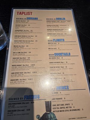 Menu photo 4 Guinness Open Gate Brewery Chicago, IL