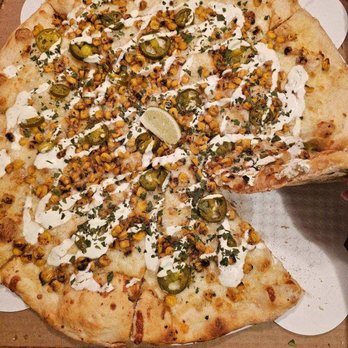 Toss & Fire - Mexican Street Corn Pizza 16" NY Style - $25.00 - Pizza Near Me - Camillus, New York Toss & Fire - Mexican Street Corn Pizza 16" NY Style - $25.00 - Pizza Near Me - Camillus, New York