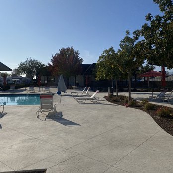 Vines RV Community - Pool area - Campgrounds Near Me - Paso Robles, California