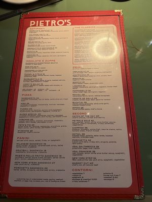 Menu photo 1 Pietro's Lodi, CA Menu photo 1 Pietro's Lodi, CA