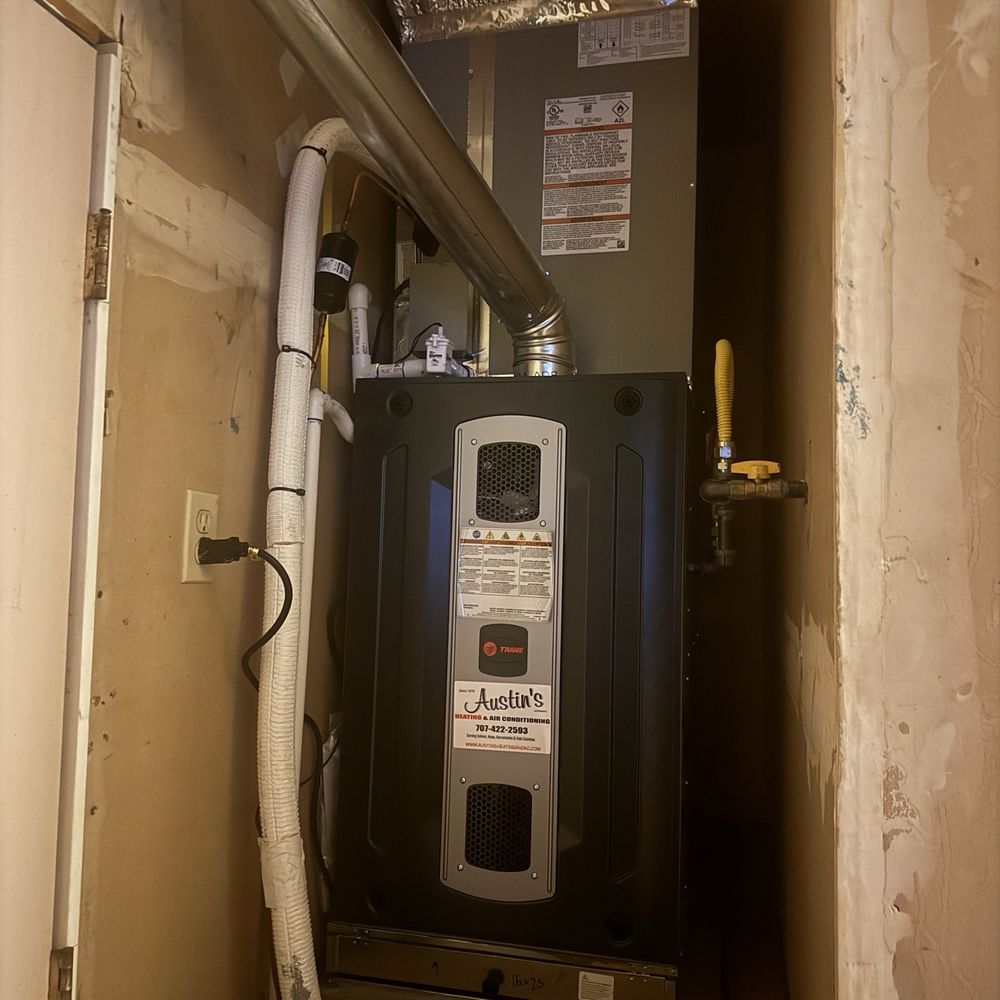 Austin's Air Conditioning & Heating - New heater - Heating & Air Conditioning/HVAC Near Me - Vacaville, California