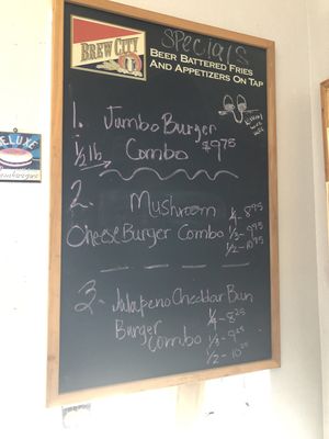 Menu photo 3 Brown's Drive In Kerrville, TX