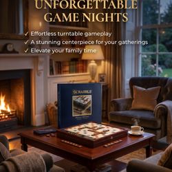 Quality Games TX - Scrabble Deluxe Edition