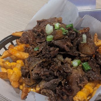 Happy Sushi Yester Oaks location - Bulgogi fries - Sushi Bars Near Me - Mobile, Alabama