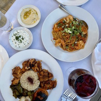 Cafe Santorini - CHICKEN KEBOB - Italian Near Me - Pasadena, California Cafe Santorini - CHICKEN KEBOB - Italian Near Me - Pasadena, California
