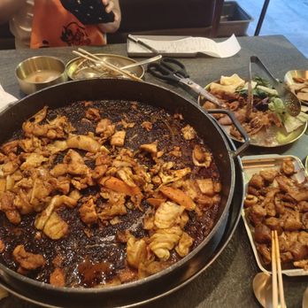 Hongdae Dakgalbi - Intestines were disgusting - Korean Near Me - San Diego, California