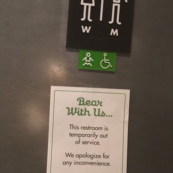 Shake Shack Buckhead - 1 week after the original visit. Still broken. Now down to 1 bathroom - Burgers Near Me - Atlanta, Georgia Shake Shack Buckhead - 1 week after the original visit. Still broken. Now down to 1 bathroom - Burgers Near Me - Atlanta, Georgia