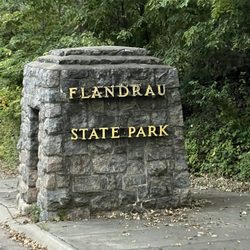 Flandrau State Park - Entrance