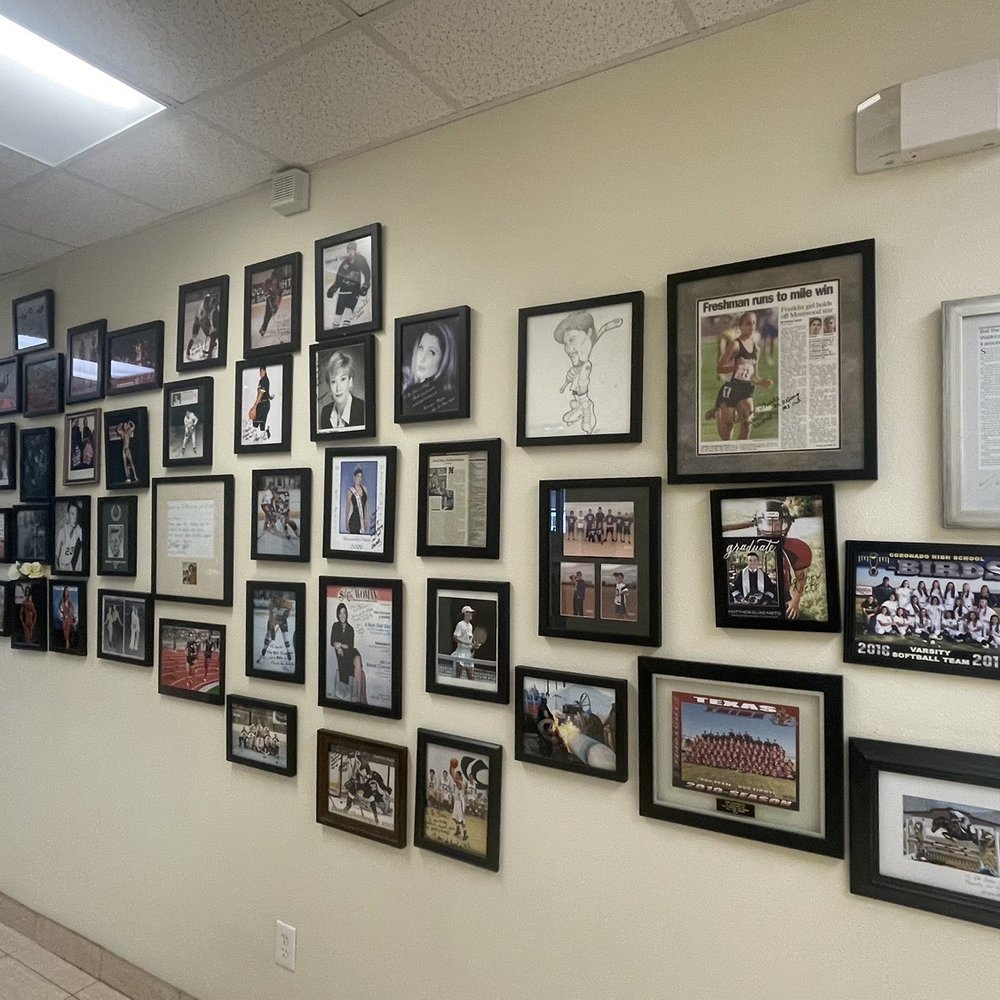 Sime Chiropractic Clinic - Another wall from different athletes praises - Chiropractors Near Me - El Paso, Texas Sime Chiropractic Clinic - Another wall from different athletes praises - Chiropractors Near Me - El Paso, Texas