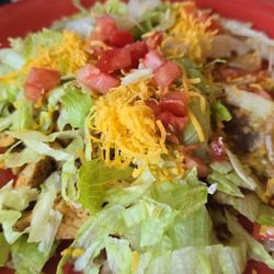 Chicken tostada