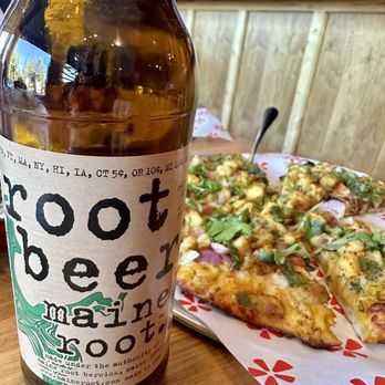 Curry Pizza House Folsom - Craft Bottle Root Beer - Pizza Near Me - Folsom, California
