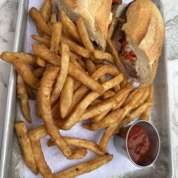 Pier 131 Kitchen + Bar - Steak sandwich - New American Near Me - Shelton, Connecticut Pier 131 Kitchen + Bar - Steak sandwich - New American Near Me - Shelton, Connecticut