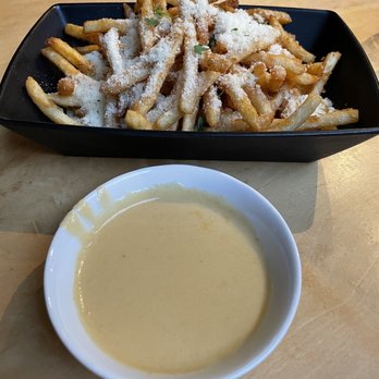 Eagle Park Brewing - parmesan fries with beer cheese dip - Breweries Near Me - Milwaukee, Wisconsin