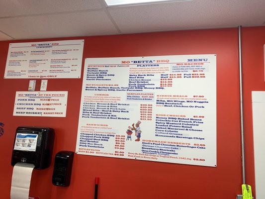 Menu photo 1 Mo Betta BBQ Huntington, WV