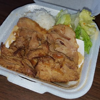 Ohana Dish - Shoyu pork. The description doesn't do it justice! - Japanese Near Me - Honolulu, Hawaii Ohana Dish - Shoyu pork. The description doesn't do it justice! - Japanese Near Me - Honolulu, Hawaii
