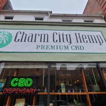 Charm City Hemp - Charm City Hemp exterior signage - Vitamins & Supplements Near Me - Baltimore, Maryland