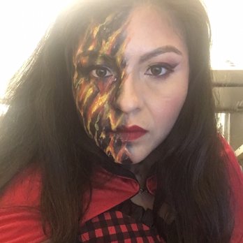 TerraRenee Makeup - Wrath on one side and lady like on the other. - Makeup Artists Near Me - Pompano Beach, Florida