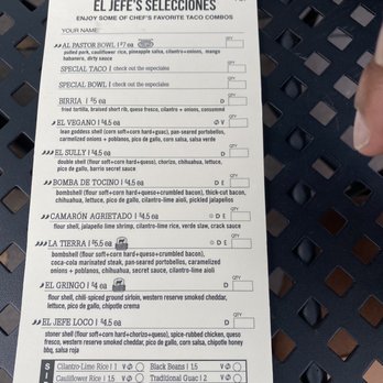 Barrio Tacos - Menu - Do-It-Yourself Food Near Me - Columbus, Ohio