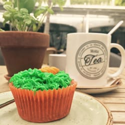 Celicioso - Cupcake vegano de Carrot cake
