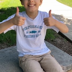 Barrington Summer Camp - Getting a double thumbs up from a Barrington Summer Camper.