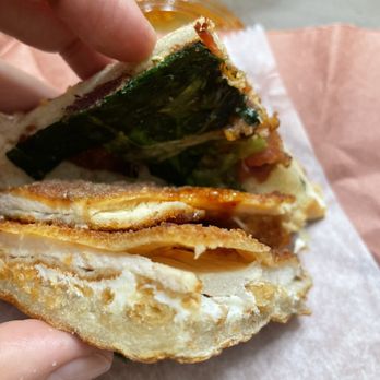 New York Panini - The pinch of mesclun greens. - Salad Near Me - Huntington, New York New York Panini - The pinch of mesclun greens. - Salad Near Me - Huntington, New York