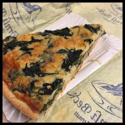 Bäckerei-Konditorei- - Spinach quiche is SO good!