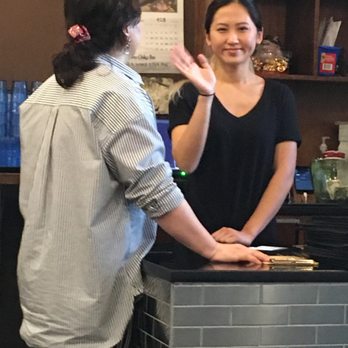 Berklee Noodles Factory - The one in the left is the manager and the one in the right is the server! - Ramen Near Me - Boston, Massachusetts