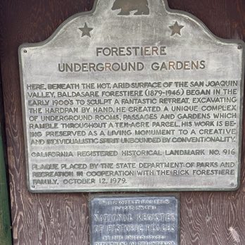 Forestiere Underground Gardens - A bit of history... - Botanical Gardens Near Me - Fresno, California