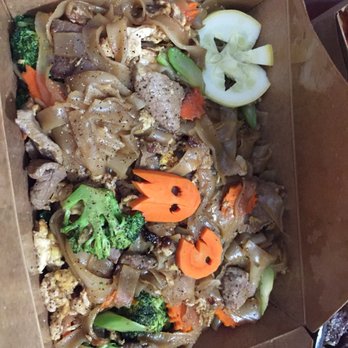 ChaiYo Thai Togo - Pad See Ew with cute Halloween vegges! - Thai Near Me - Millcreek, Utah