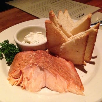 Houston's Restaurant - Salmon appetizer - New American Near Me - Irvine, California Houston's Restaurant - Salmon appetizer - New American Near Me - Irvine, California