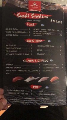 Menu photo 6 Takara Vero Beach, FL Menu photo 6 Takara Vero Beach, FL